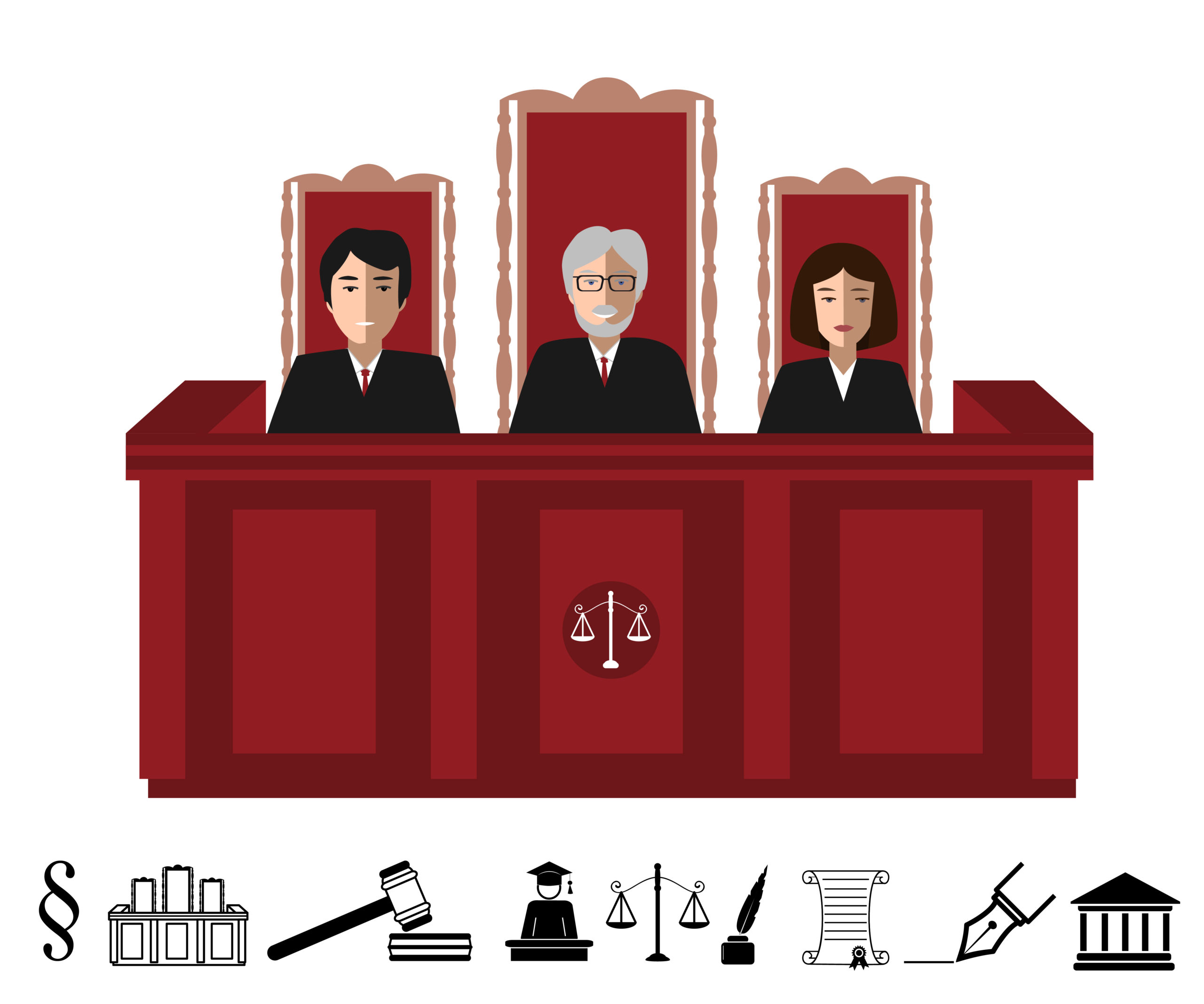 Суд с тремя судьями
